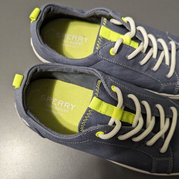 NWOT 5M / 37 Sperry washable top sider sneakers - Picture 4 of 5